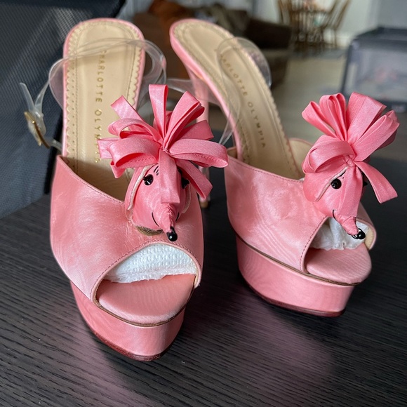 Charlotte Olympia Colette Poodle pink EU37 - Picture 7 of 7